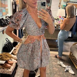 ulla johnson gwen dress chalcedony